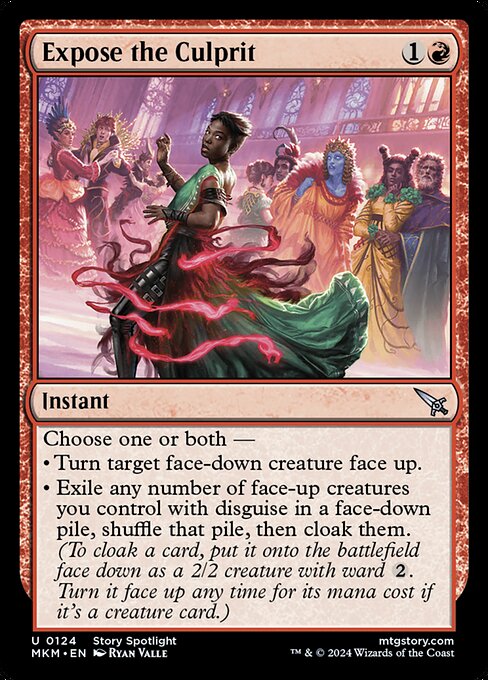 Expose the Culprit (124) [Murders at Karlov Manor]