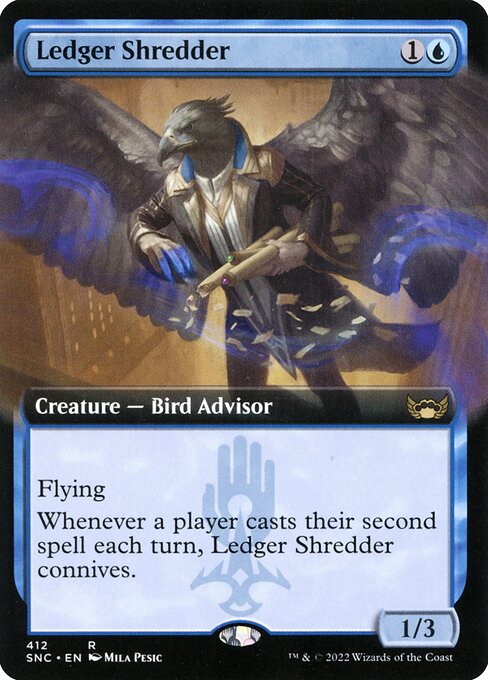 Ledger Shredder (412) [Streets of New Capenna] [Extended Art]