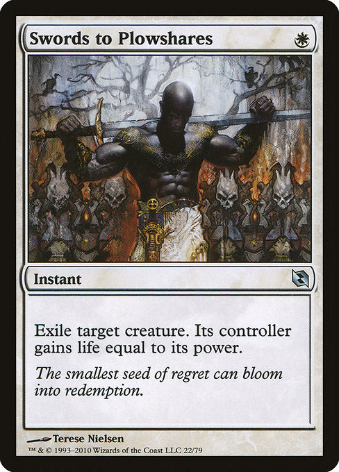 Swords to Plowshares (22) [Duel Decks: Elspeth vs. Tezzeret]