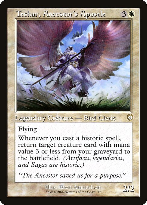 Teshar, Ancestor's Apostle (77) [The Brothers' War Commander]