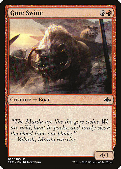 Gore Swine (103) [Fate Reforged]