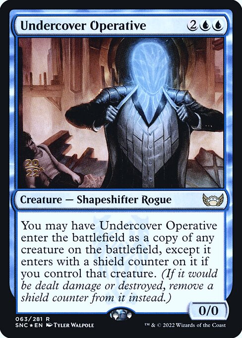 Undercover Operative (63s) [Streets of New Capenna Promos]
