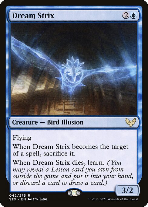 Dream Strix (42) [Strixhaven: School of Mages]