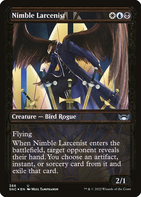 Nimble Larcenist (386) [Streets of New Capenna] [Showcase]