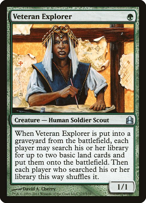 Veteran Explorer (177) [Commander 2011]