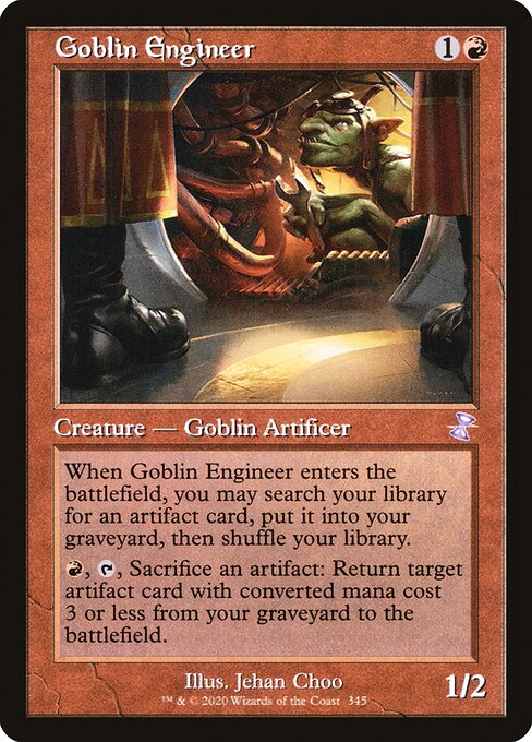 Goblin Engineer (345) [Time Spiral Remastered]