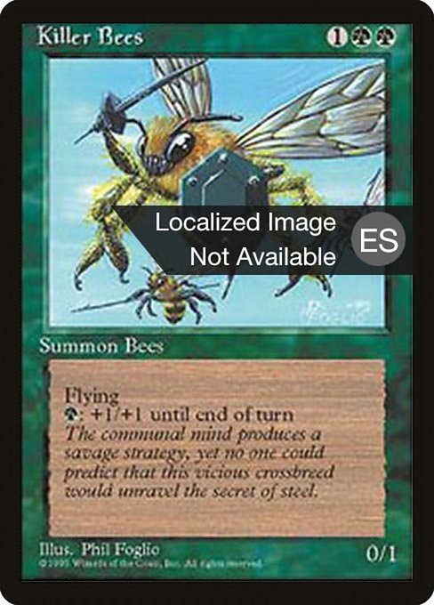 Killer Bees (254) [Fourth Edition Foreign Black Border]