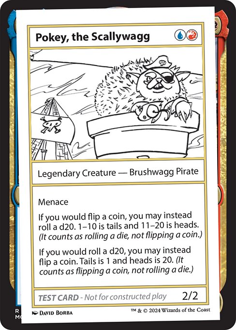 Pokey, the Scallywagg (999-PTS) [Mystery Booster 2]
