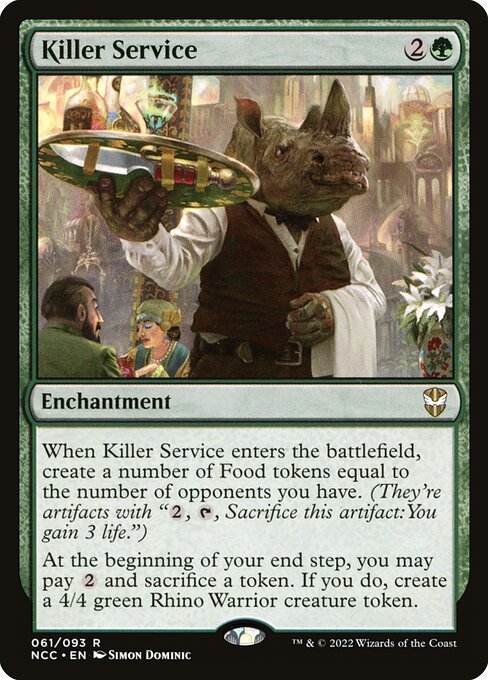 Killer Service (61) [New Capenna Commander]