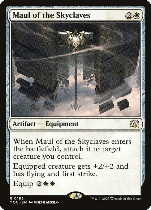 Maul of the Skyclaves (195) [March of the Machine Commander]