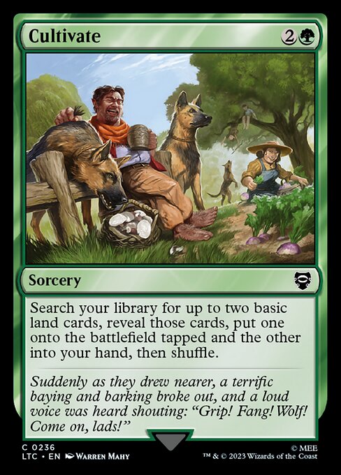 Cultivate (236) [Tales of Middle-earth Commander]