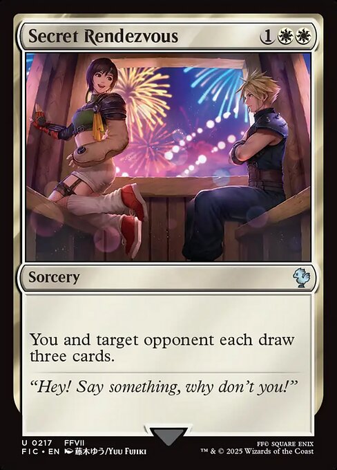 Secret Rendezvous (217) [Final Fantasy Commander]