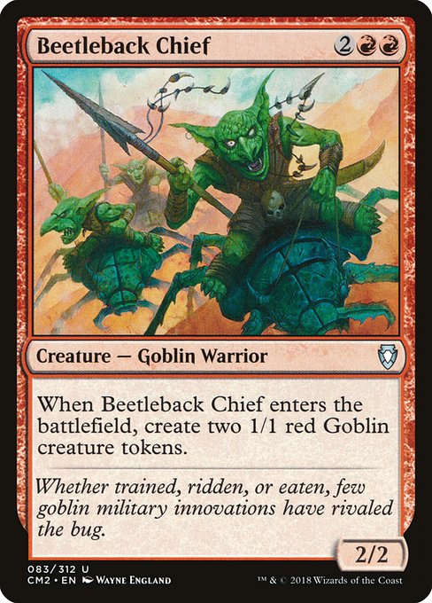 Beetleback Chief (83) [Commander Anthology Volume II]
