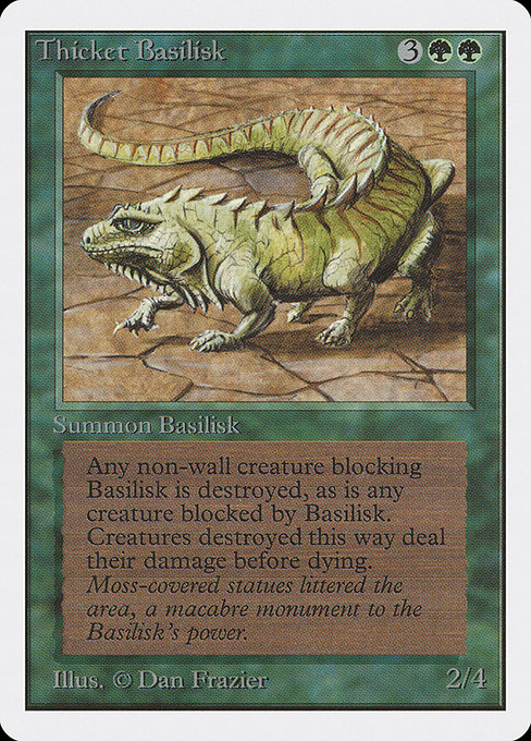 Thicket Basilisk (219) [Unlimited Edition]