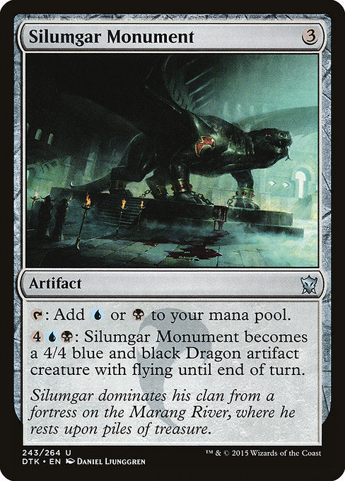 Silumgar Monument (243) [Dragons of Tarkir]