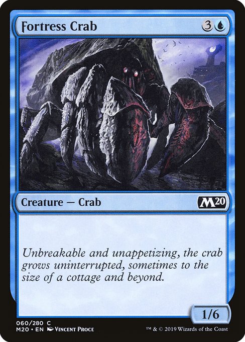 Fortress Crab (60) [Core Set 2020]