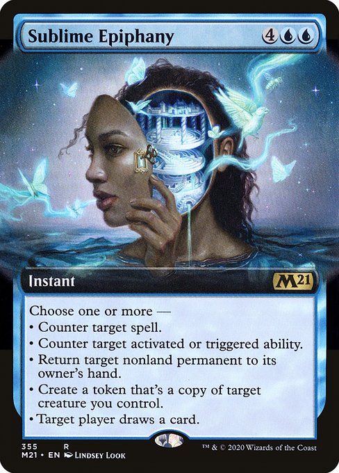 Sublime Epiphany (355) [Core Set 2021] [Extended Art]