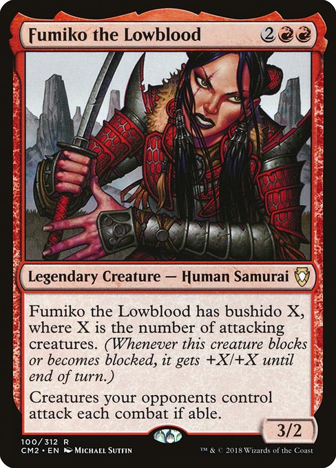 Fumiko the Lowblood (100) [Commander Anthology Volume II]