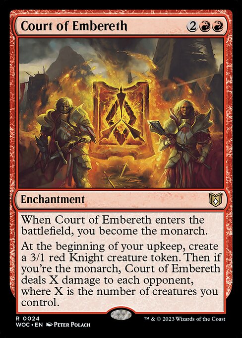 Court of Embereth (24) [Wilds of Eldraine Commander]