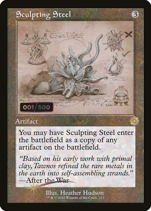 Sculpting Steel (113z) [The Brothers' War Retro Artifacts]