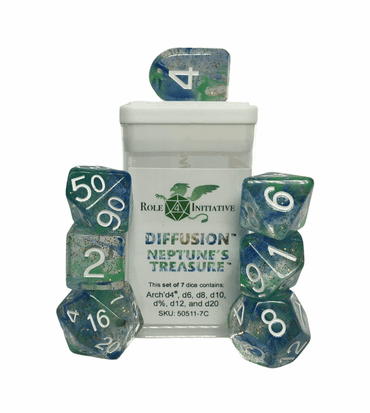 Role 4 Initiative Diffusion Neptune's Treasure Set of 7 image 0