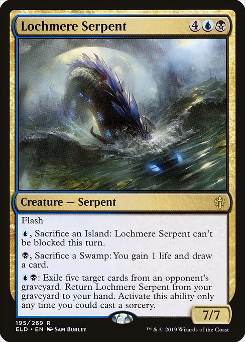 Lochmere Serpent (195) [Throne of Eldraine]