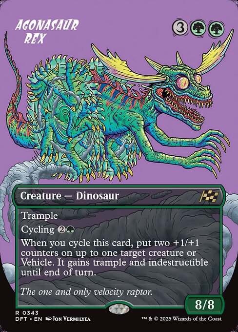 Agonasaur Rex (343) [Aetherdrift]