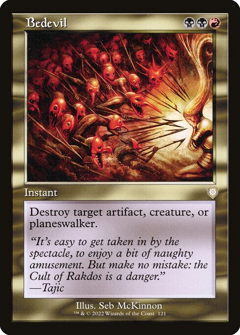 Bedevil (121) [The Brothers' War Commander]