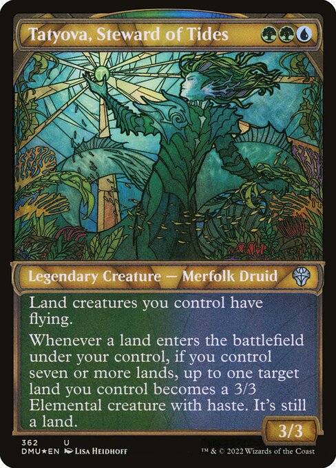 Tatyova, Steward of Tides (362) [Dominaria United] [Showcase]