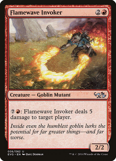 Flamewave Invoker (36) [Duel Decks Anthology: Elves vs. Goblins]