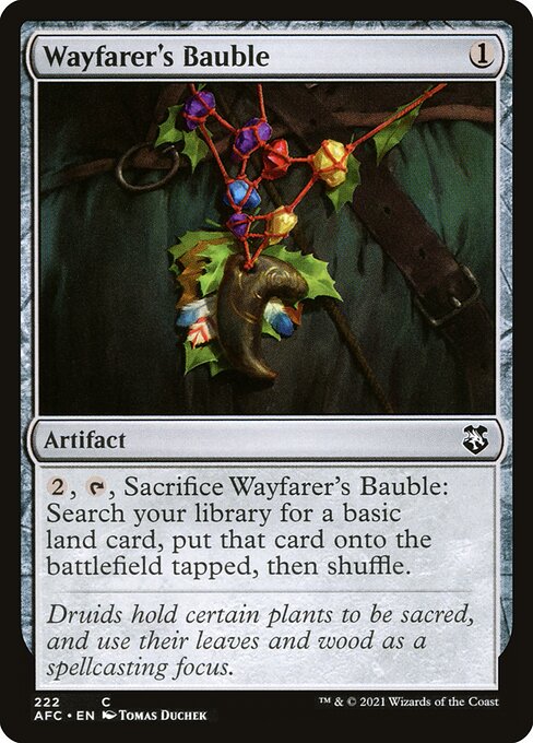 Wayfarer's Bauble (222) [Forgotten Realms Commander]
