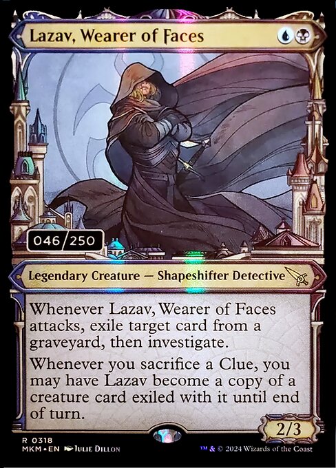 Lazav, Wearer of Faces (318z) [Murders at Karlov Manor]