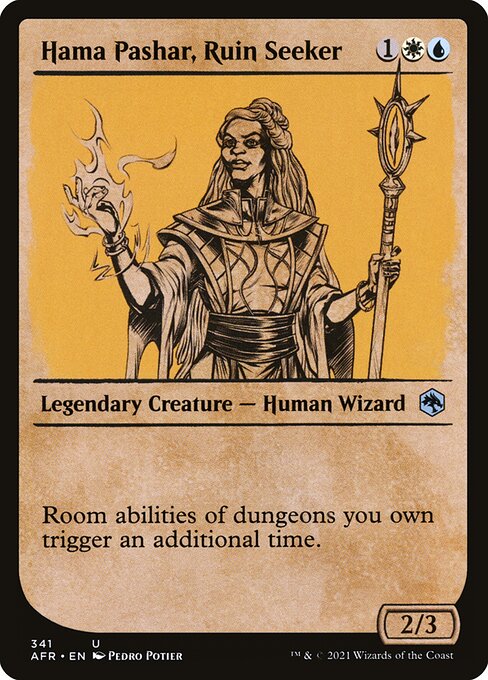 Hama Pashar, Ruin Seeker (341) [Adventures in the Forgotten Realms] [Showcase]