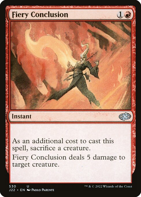 Fiery Conclusion (530) [Jumpstart 2022]