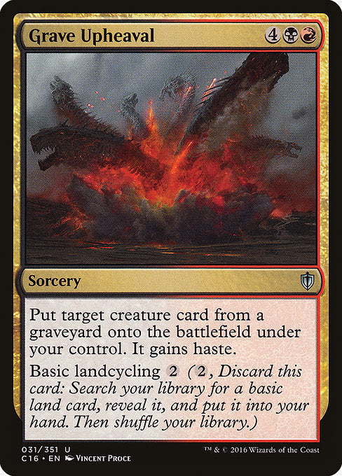 Grave Upheaval (31) [Commander 2016]