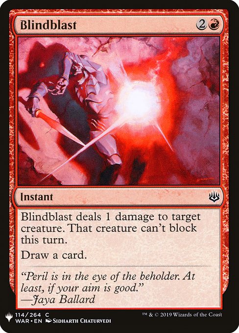 Blindblast (WAR-114) [The List]