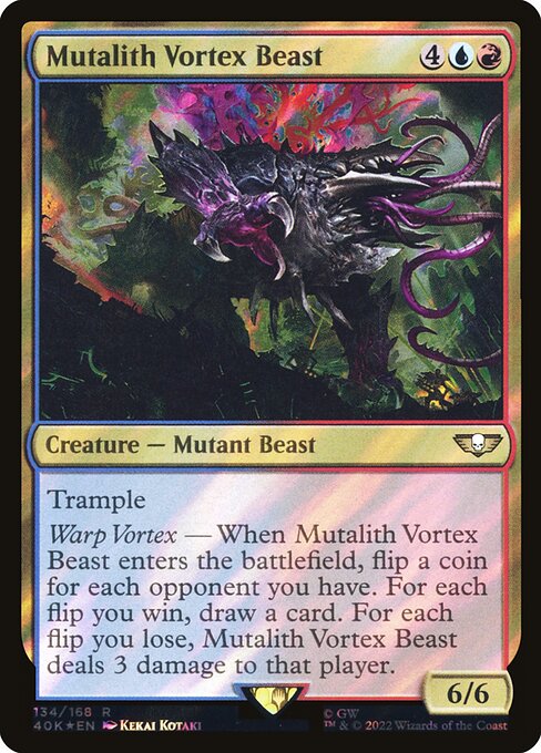 Mutalith Vortex Beast (134★) [Warhammer 40,000 Commander]
