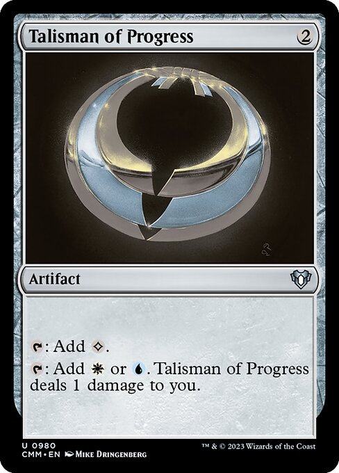 Talisman of Progress (980) [Commander Masters]