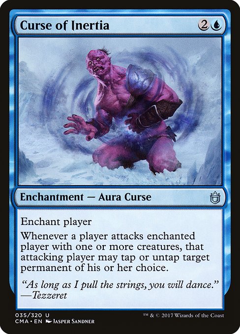 Curse of Inertia (35) [Commander Anthology]