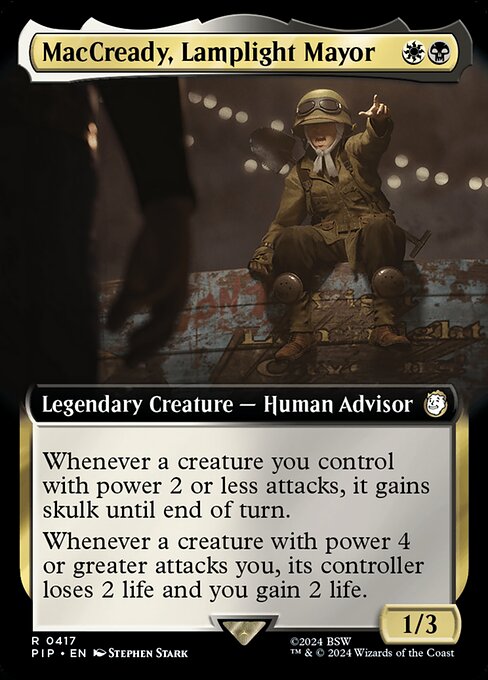 MacCready, Lamplight Mayor (417) [Fallout]