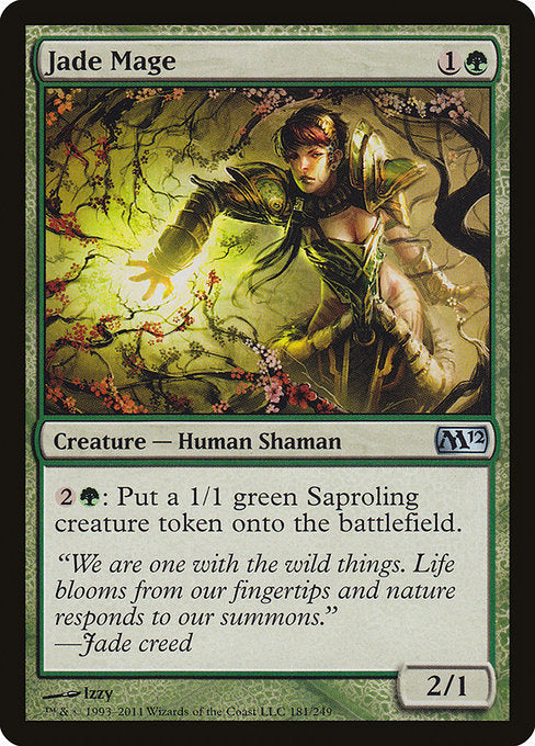 Jade Mage (181) [Magic 2012]