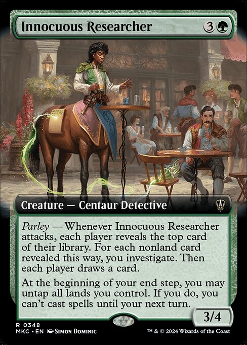 Innocuous Researcher (348) [Murders at Karlov Manor Commander] [Extended Art]