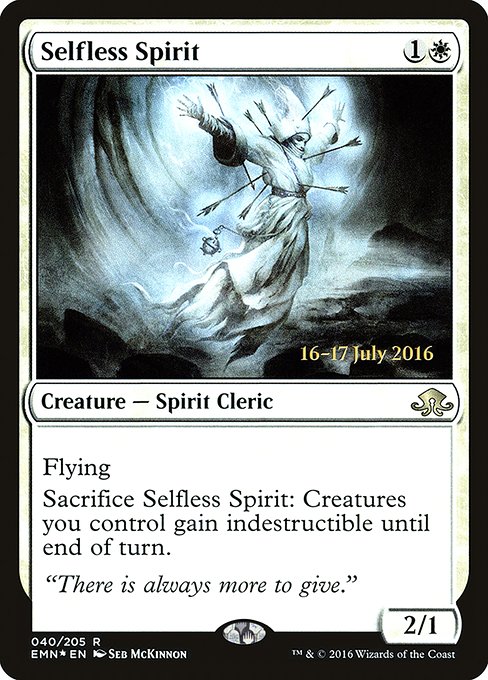 Selfless Spirit (40s) [Eldritch Moon Promos]