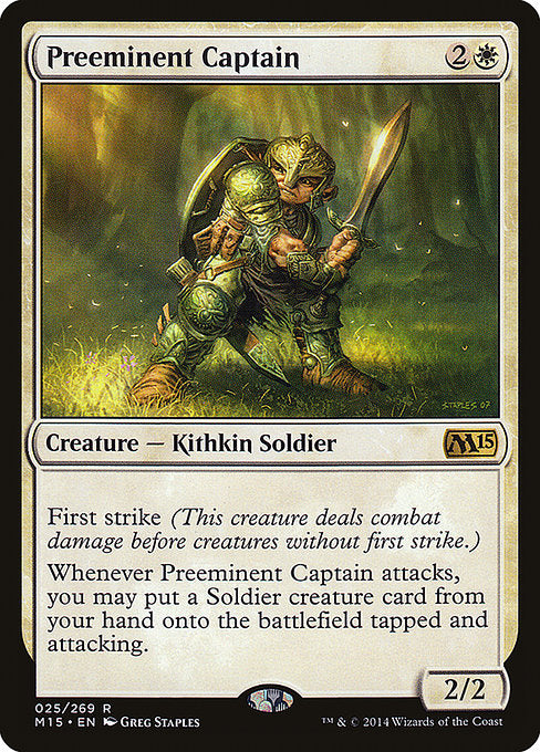 Preeminent Captain (25) [Magic 2015]