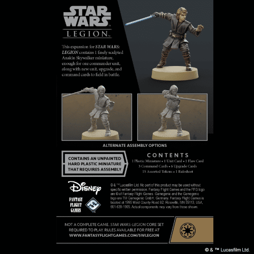 Star Wars Legion Anakin Skywalker Commander Expansion image 4