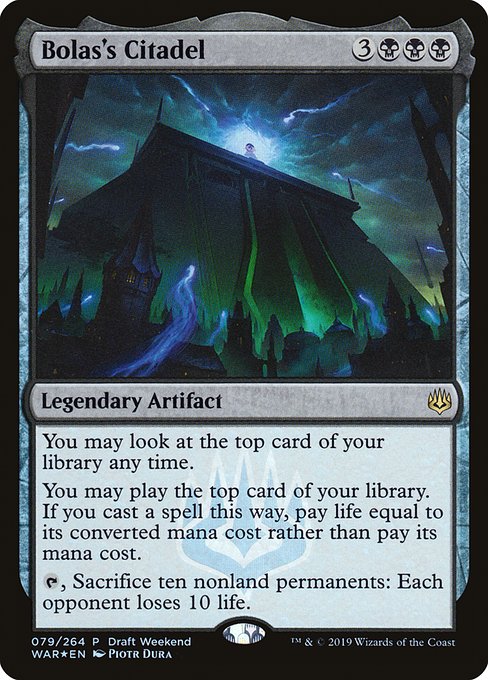 Bolas's Citadel (79) [War of the Spark Promos]