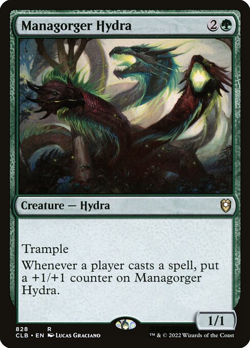 Managorger Hydra (828) [Commander Legends: Battle for Baldur's Gate]