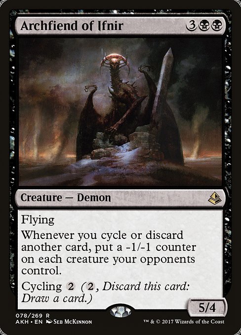 Archfiend of Ifnir (78) [Amonkhet]