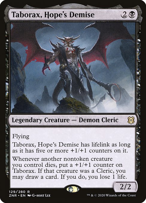 Taborax, Hope's Demise (129) [Zendikar Rising]