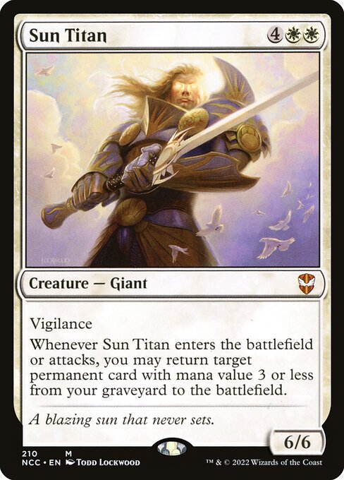 Sun Titan (210) [New Capenna Commander]